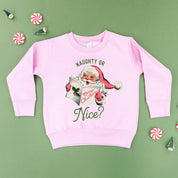 Naughty Or Nice? - Child Sweater Little Mama Shirt Shop