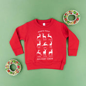Reindeer - North Pole Delivery Crew - Child Sweater Little Mama Shirt Shop