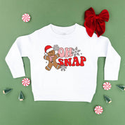 Oh Snap - Gingerbread Man - Child Sweater Little Mama Shirt Shop