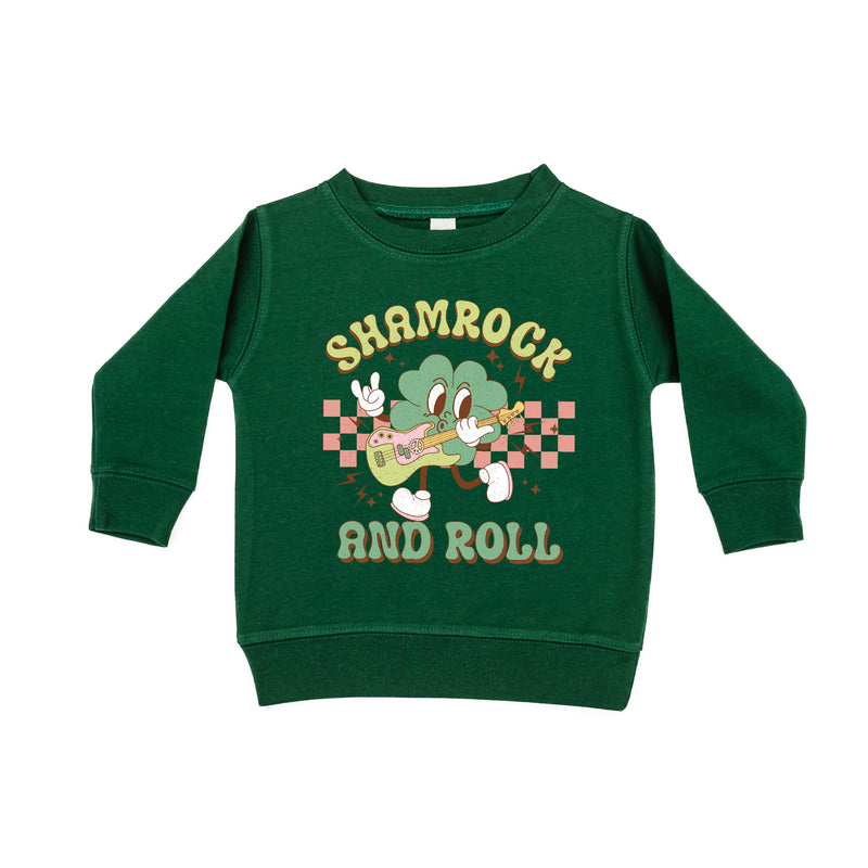 Rock N Roll Shamrock - Child Sweater