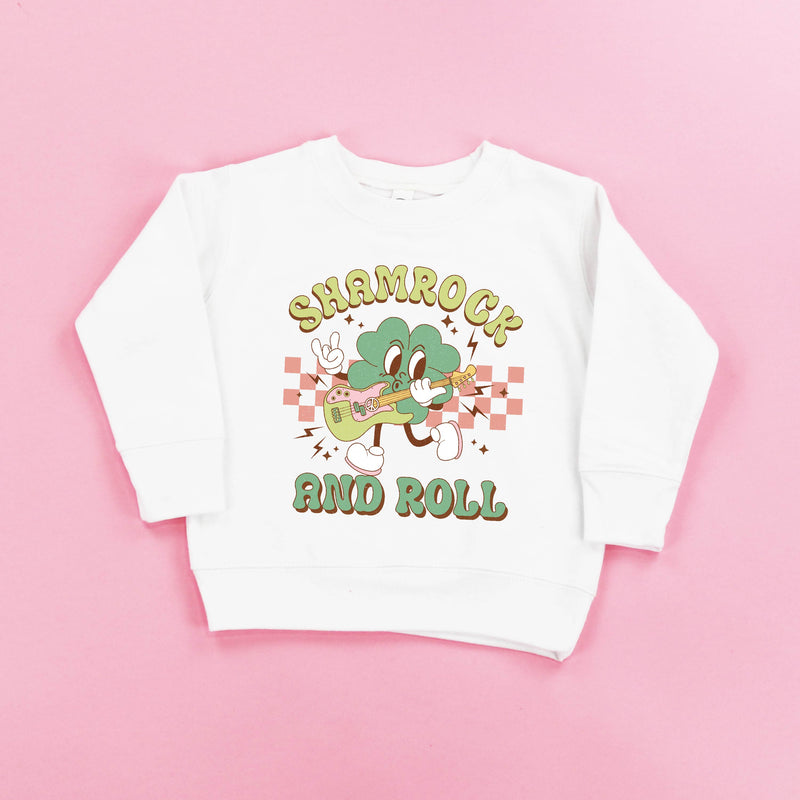 child_sweaters_rock_and_roll_shamrock_little_mama_shirt_shop