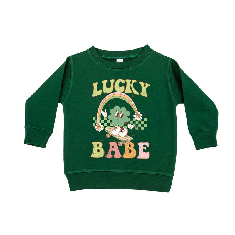 Skateboard - Lucky Babe - Child Sweater