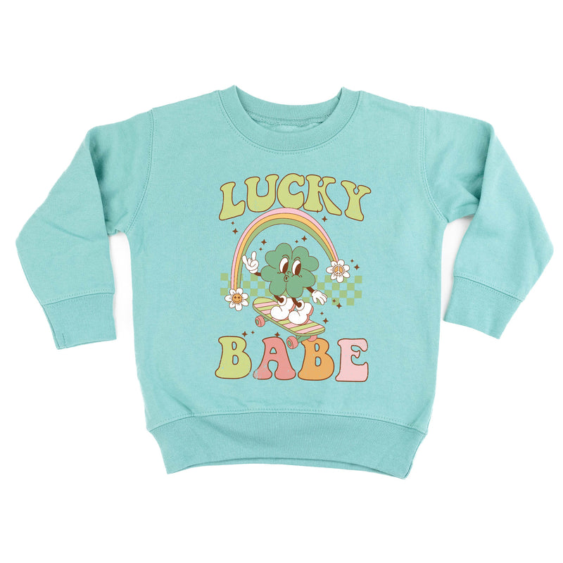 Skateboard - Lucky Babe - Child Sweater