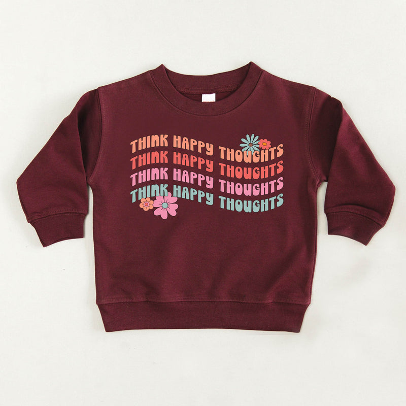 Think Happy Thoughts - Child Sweater