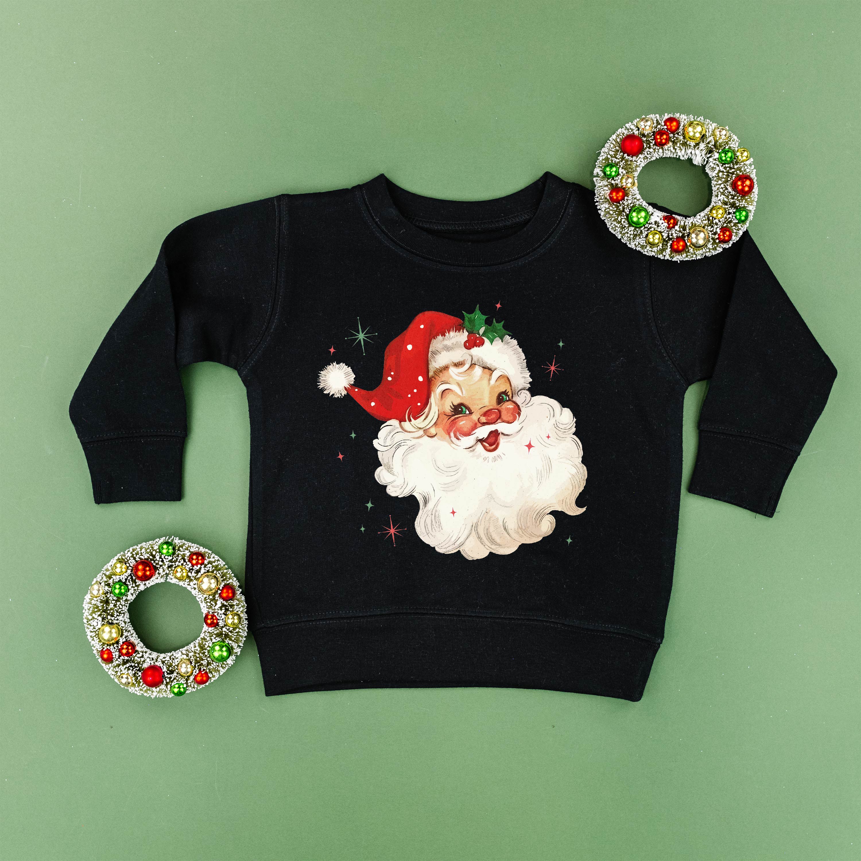 child_sweaters_watercolor_Santa_little_mama_shirt_shop
