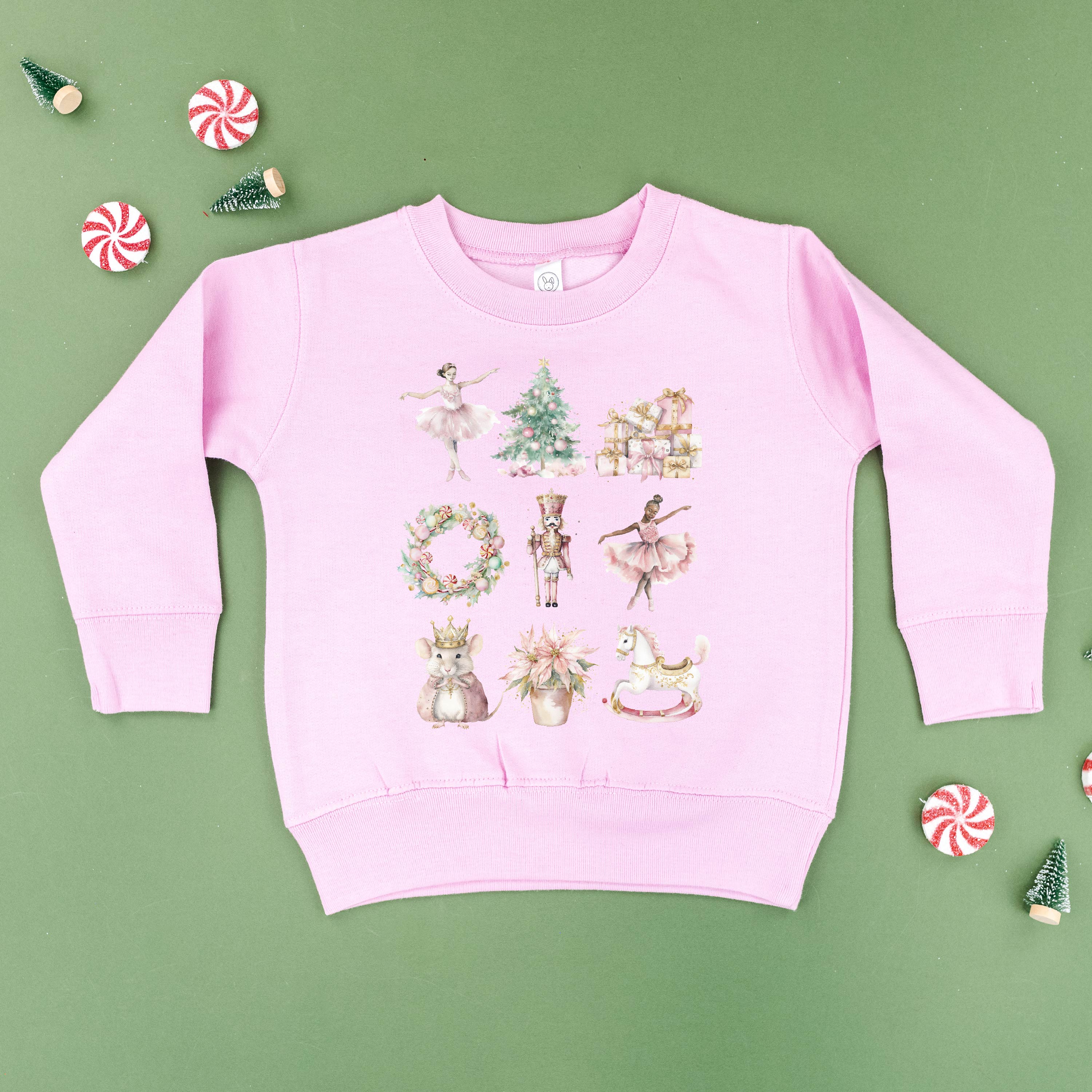 Watercolor Nutcracker - Child Sweater Little Mama Shirt Shop