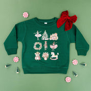 Watercolor Nutcracker - Child Sweater Little Mama Shirt Shop