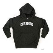 Charming - Varsity Outline - Child HOODIE Little Mama Shirt Shop