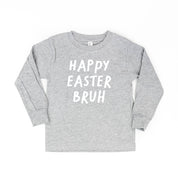 Happy Easter Bruh - Child LONG SLEEVE Tee Little Mama Shirt Shop