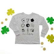 Have A Lucky Day - Child Long Sleeve Tee Little Mama Shirt Shop