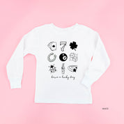 Have A Lucky Day - Child Long Sleeve Tee Little Mama Shirt Shop