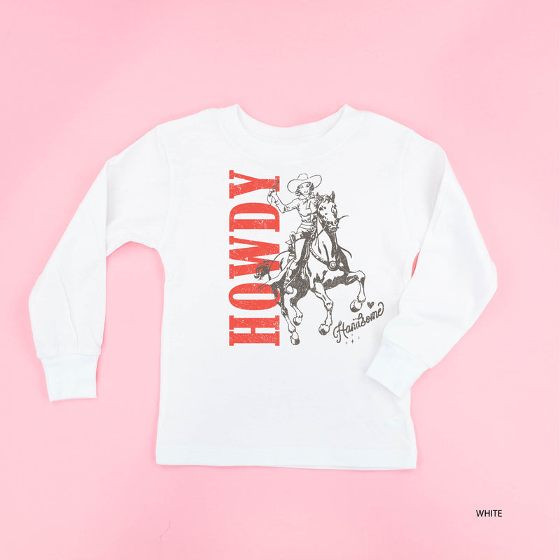 Howdy Handsome - Child LONG SLEEVE Tee