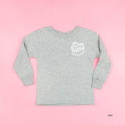 Love Is Sweet (pocket) - Child Long Sleeve Tee Little Mama Shirt Shop