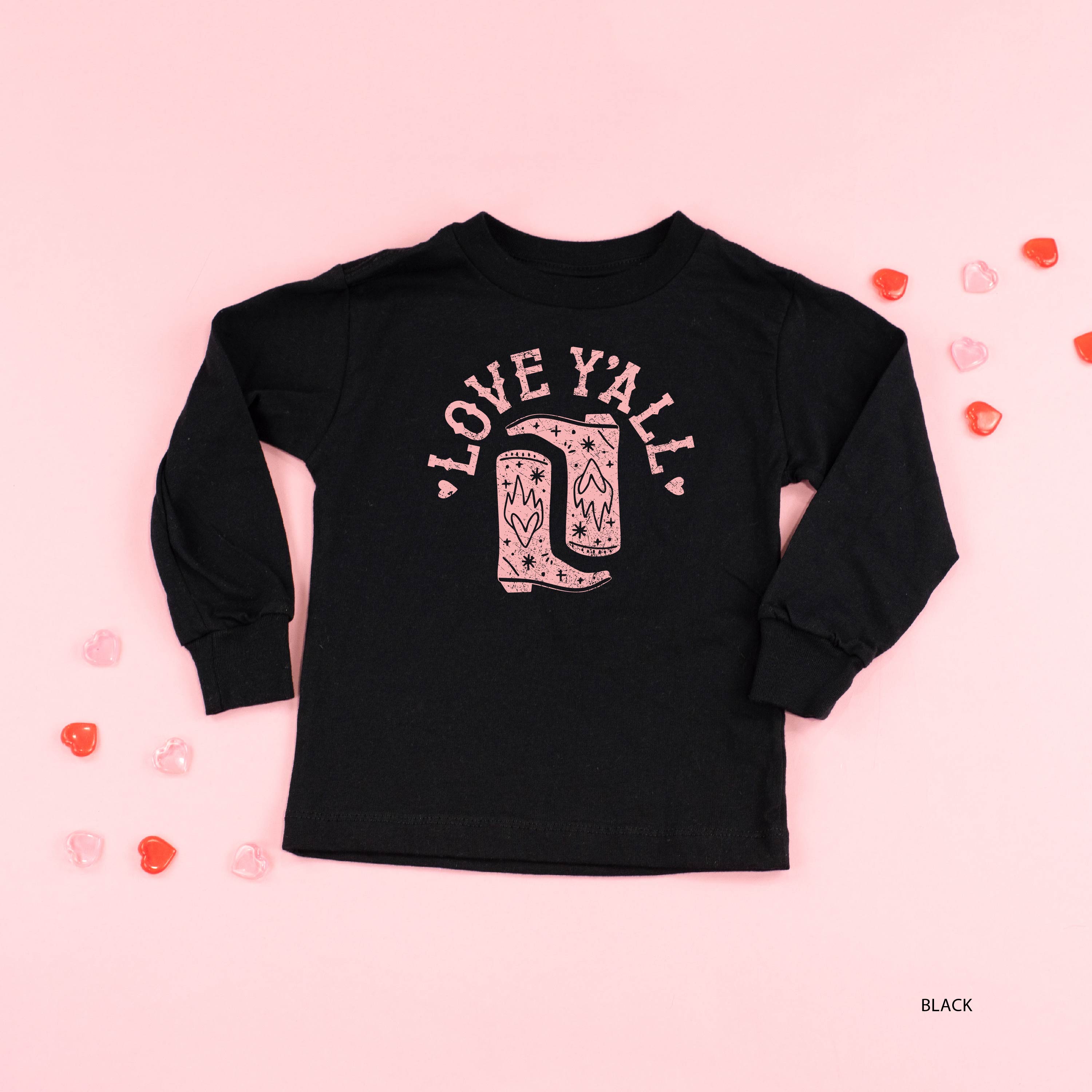 Love Y'all - Child Long Sleeve Tee Little Mama Shirt Shop