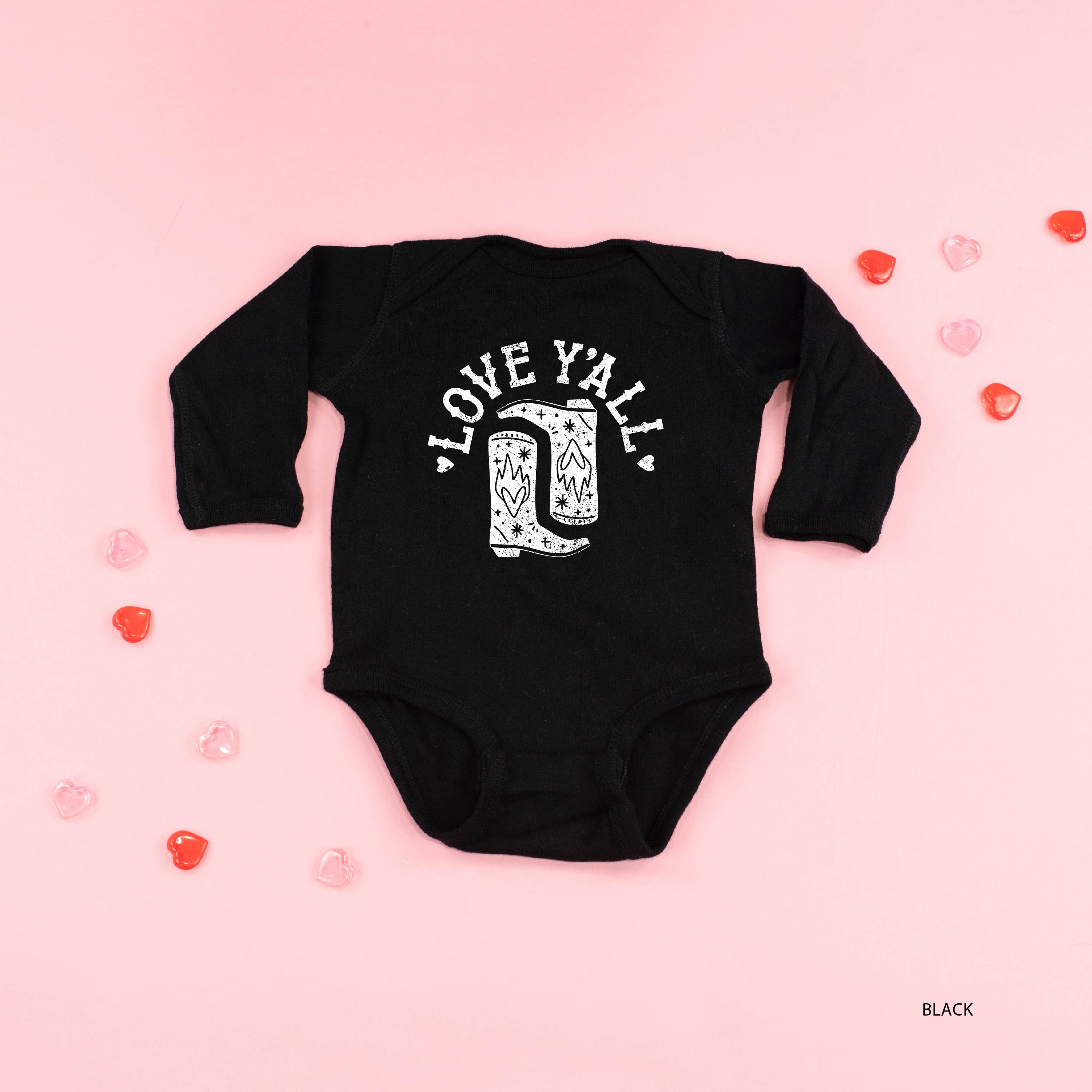 Love Y'all - Child Long Sleeve Tee Little Mama Shirt Shop