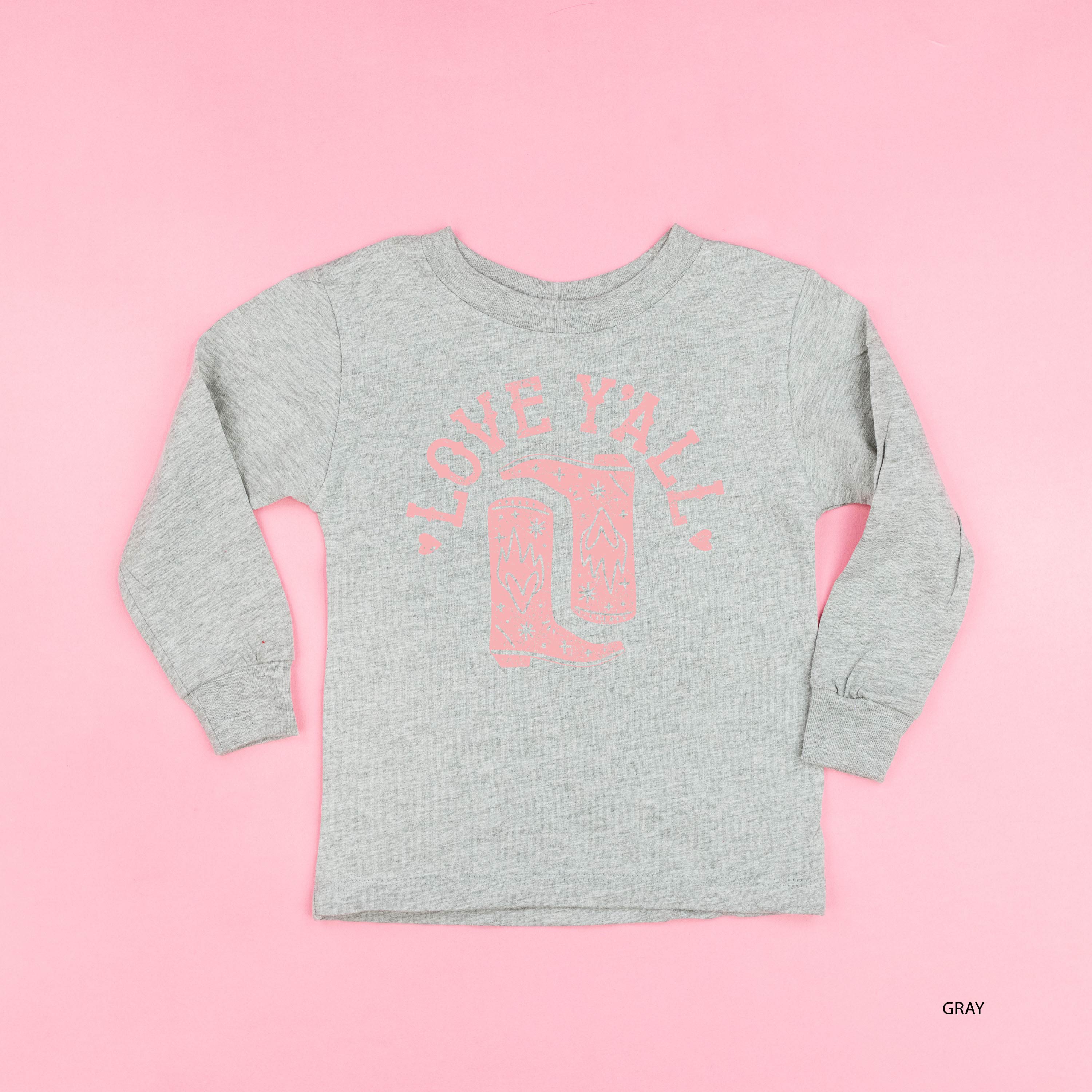 Love Y'all - Child Long Sleeve Tee Little Mama Shirt Shop