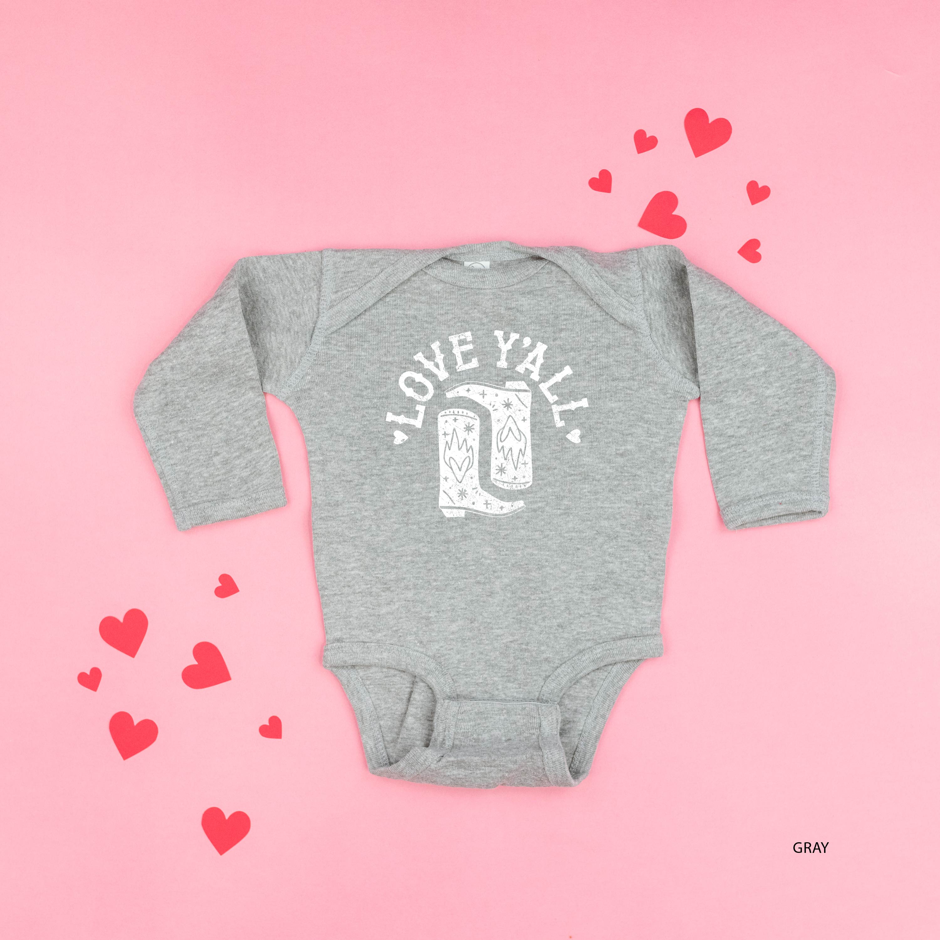 Love Y'all - Child Long Sleeve Tee Little Mama Shirt Shop