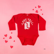 Love Y'all - Child Long Sleeve Tee Little Mama Shirt Shop