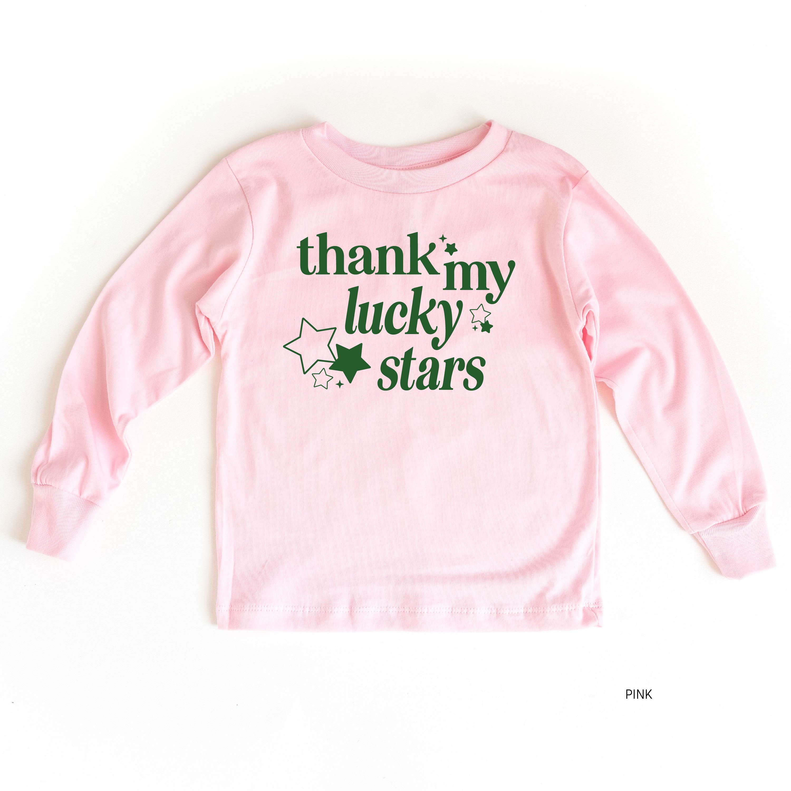 Thank My Lucky Stars (f&bd) - Child LONG SLEEVE Tee Little Mama Shirt Shop