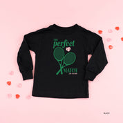 Tennis - The Perfect Match - Child Long Sleeve Tee Little Mama Shirt Shop