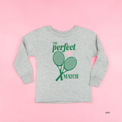 Tennis - The Perfect Match - Child Long Sleeve Tee Little Mama Shirt Shop