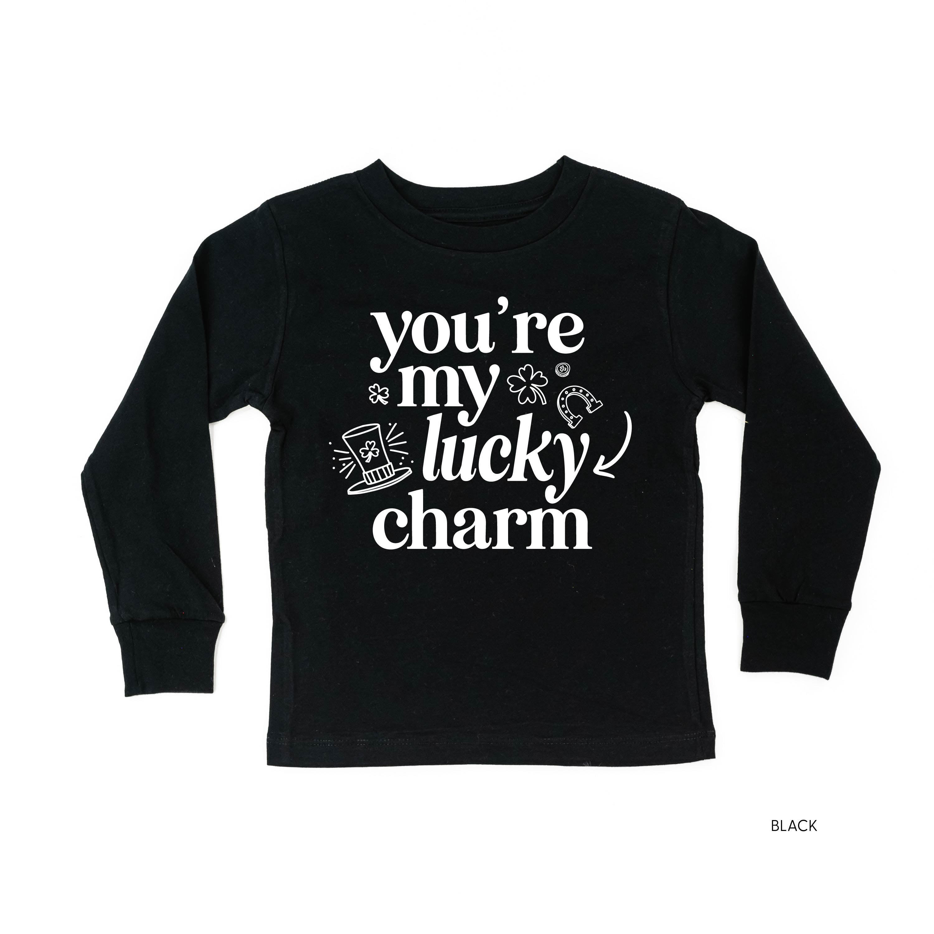 You're My Lucky Charm - Child Long Sleeve Tee Little Mama Shirt Shop