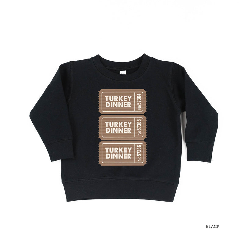 Turkey Dinner Tickets - Child Sweater