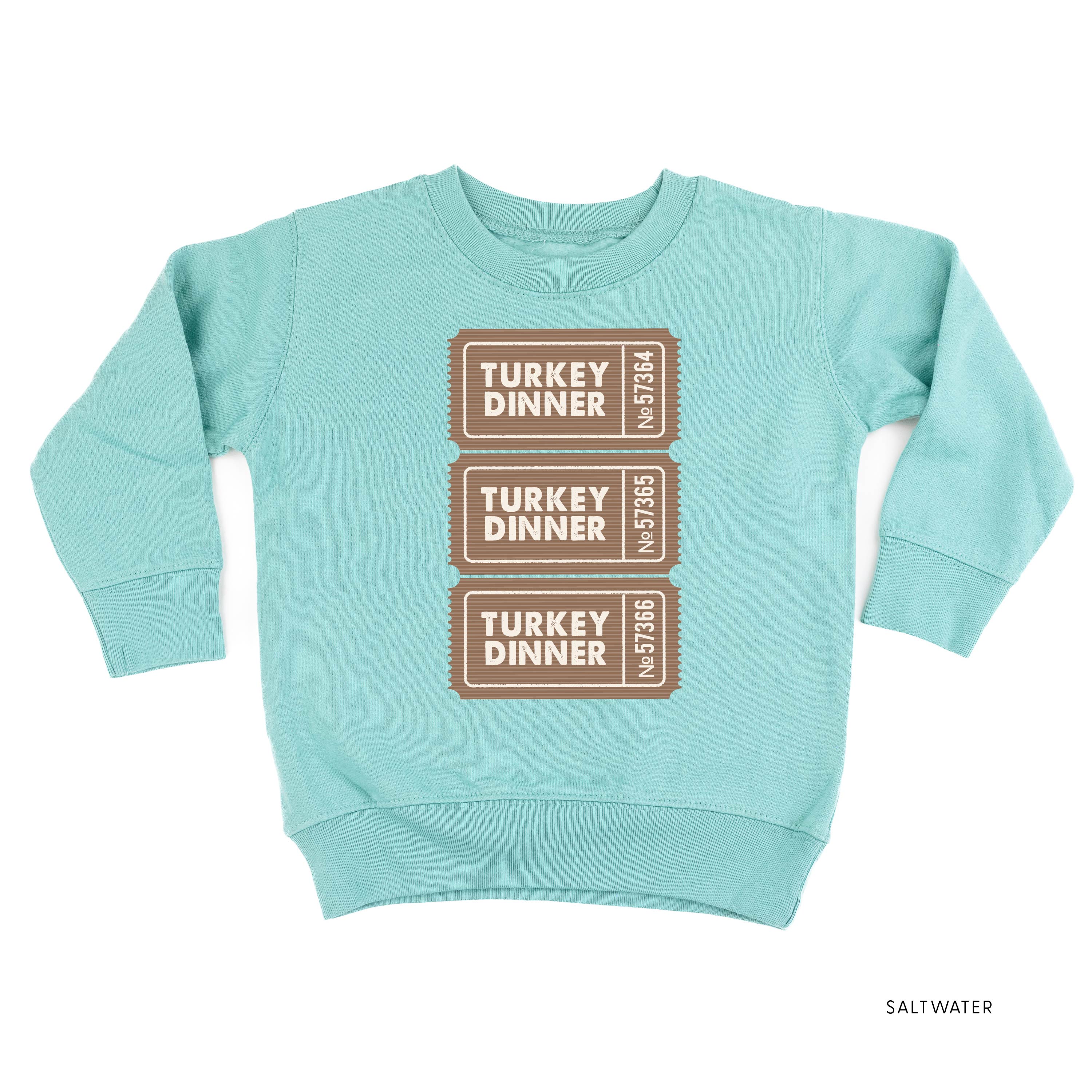 Turkey Dinner Tickets - Child Sweater Little Mama Shirt Shop