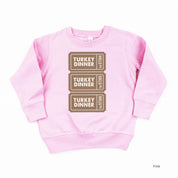 Turkey Dinner Tickets - Child Sweater Little Mama Shirt Shop