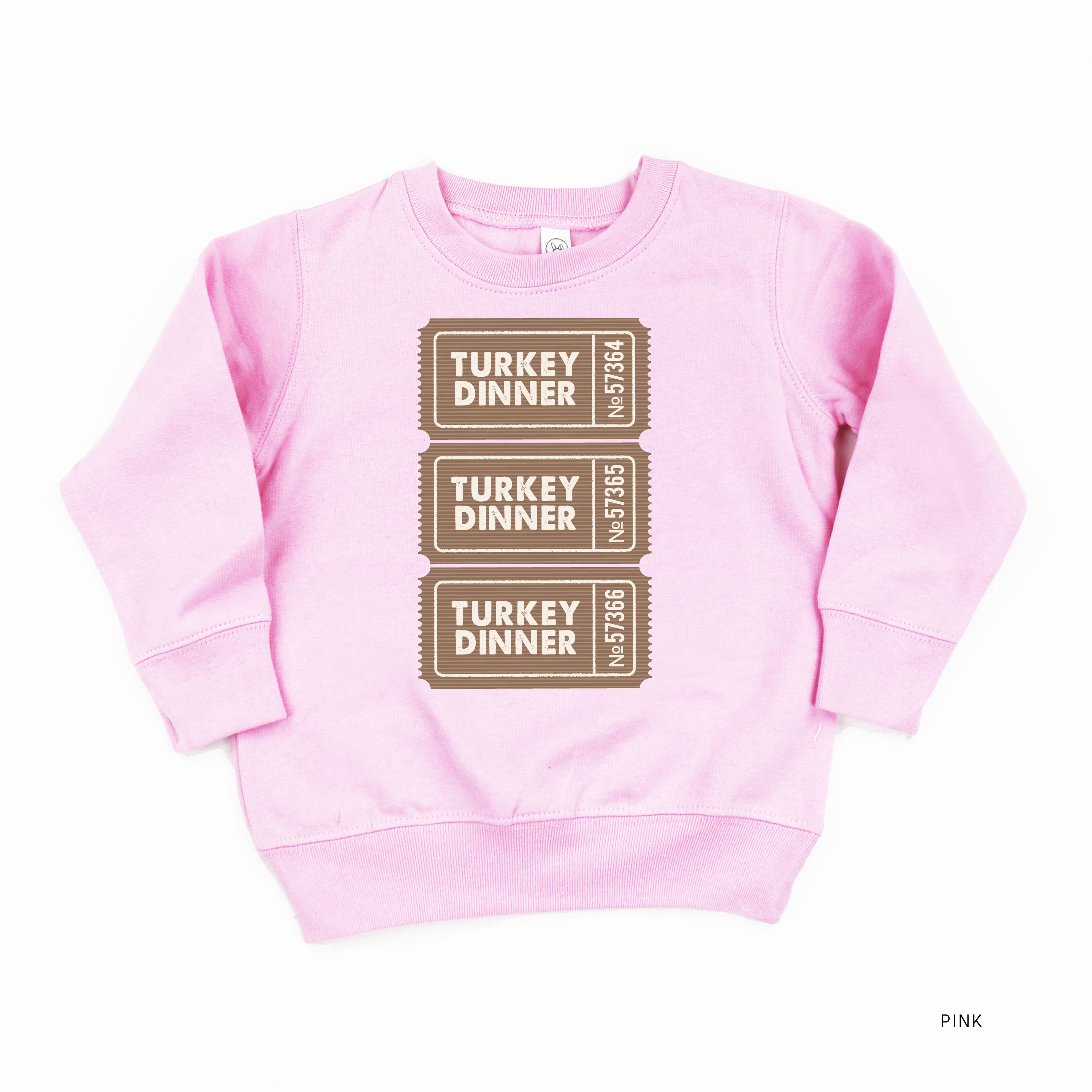 Turkey Dinner Tickets - Child Sweater Little Mama Shirt Shop
