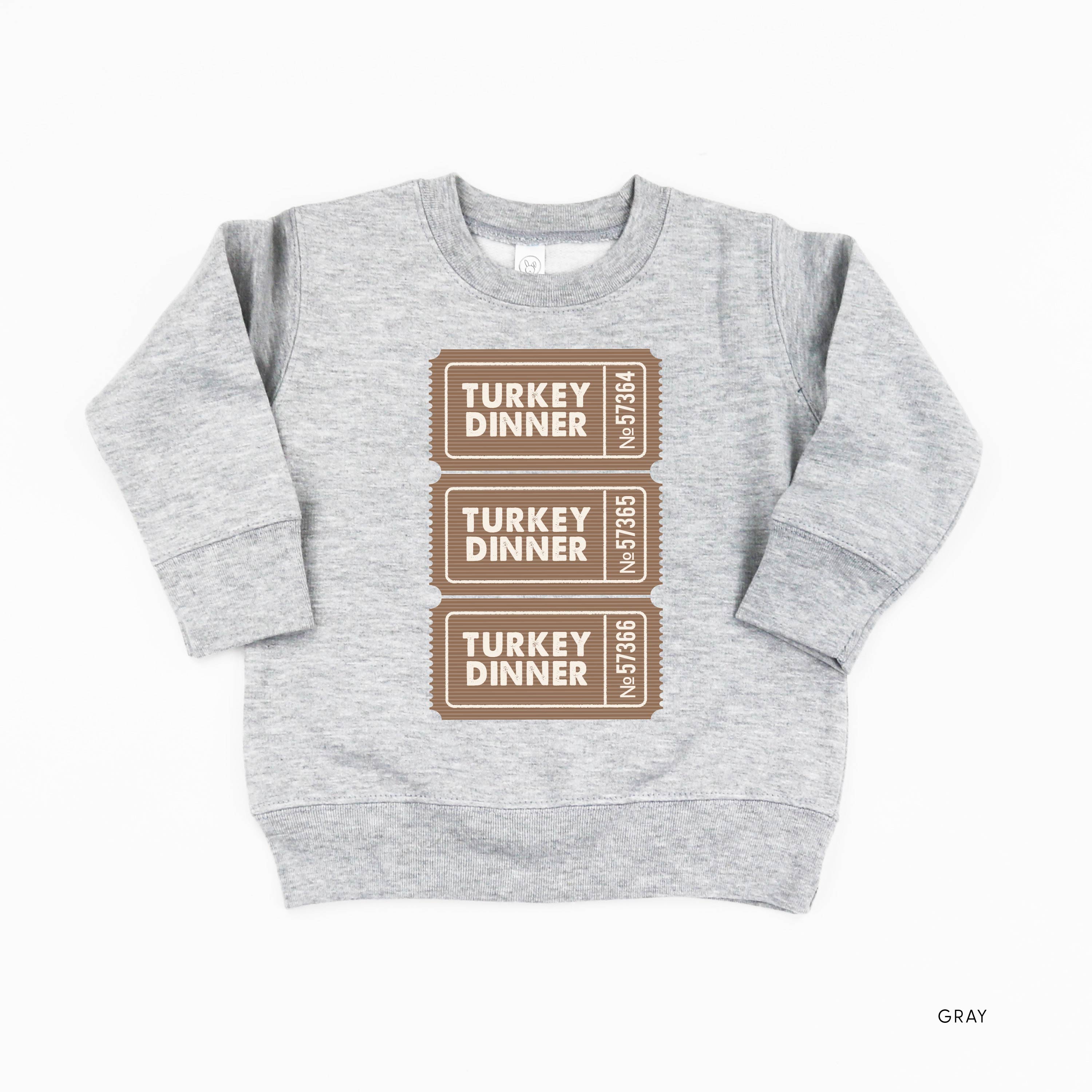 Turkey Dinner Tickets - Child Sweater Little Mama Shirt Shop