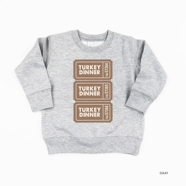 Turkey Dinner Tickets - Child Sweater