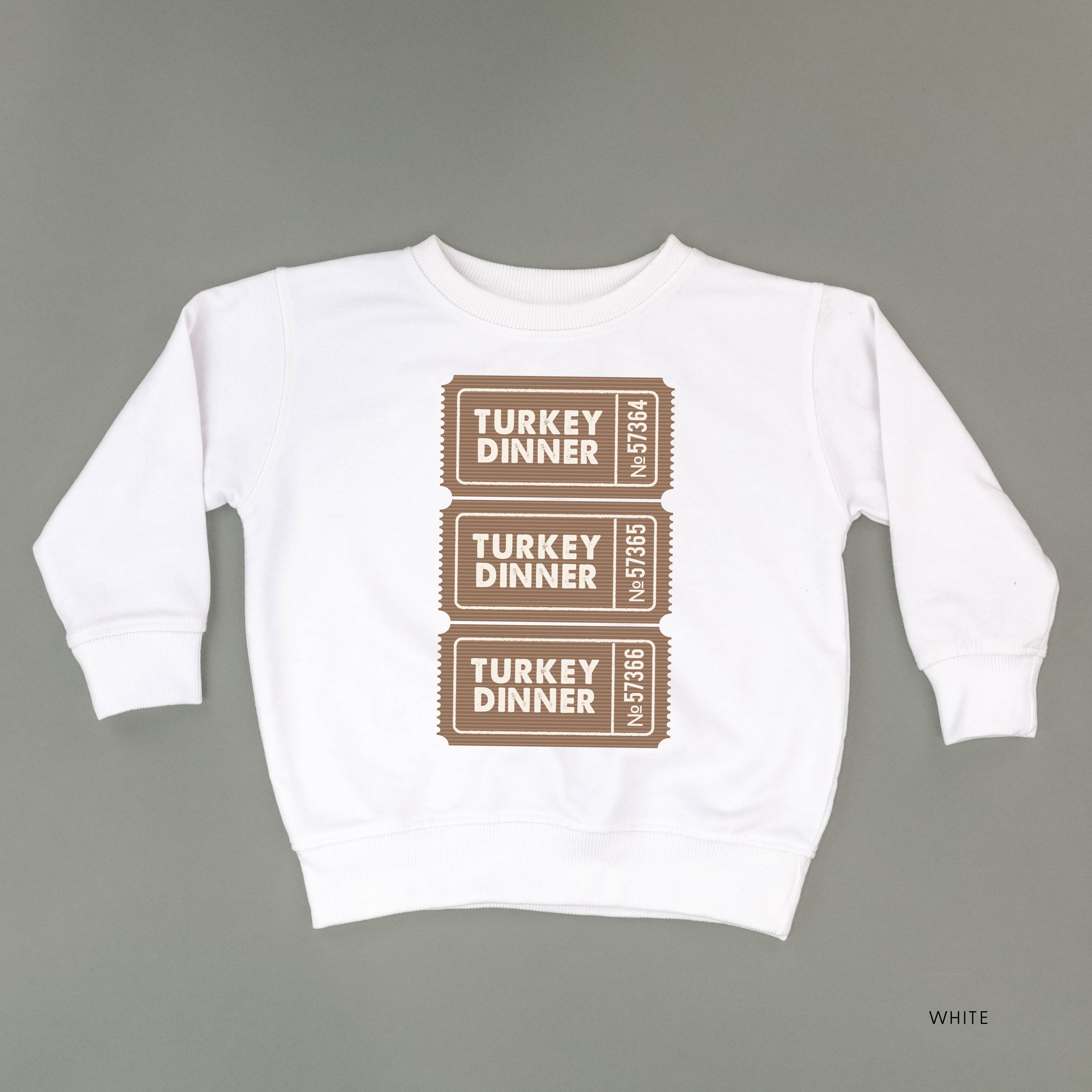 Turkey Dinner Tickets - Child Sweater Little Mama Shirt Shop