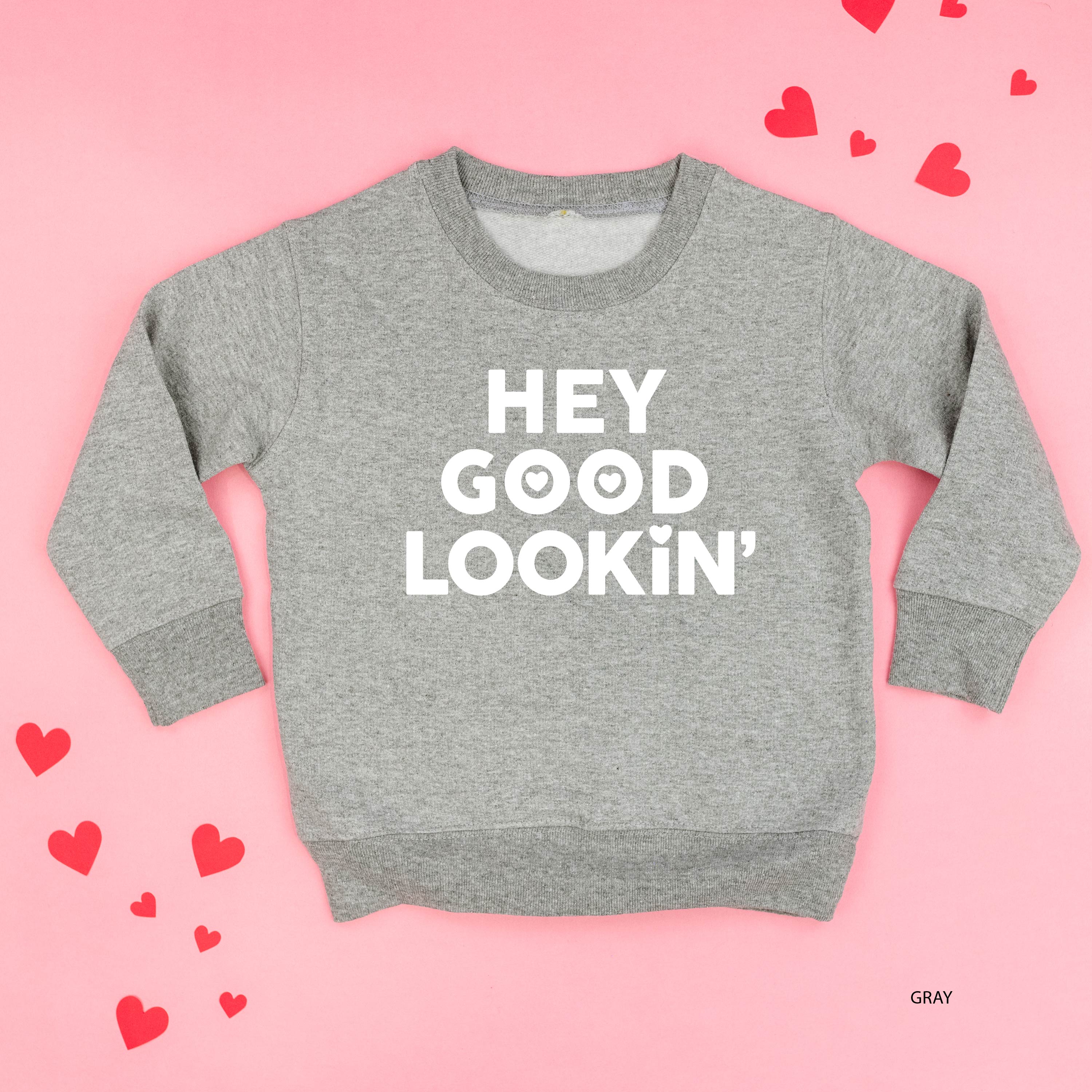 Hey Good Lookin' - Child Sweater Little Mama Shirt Shop