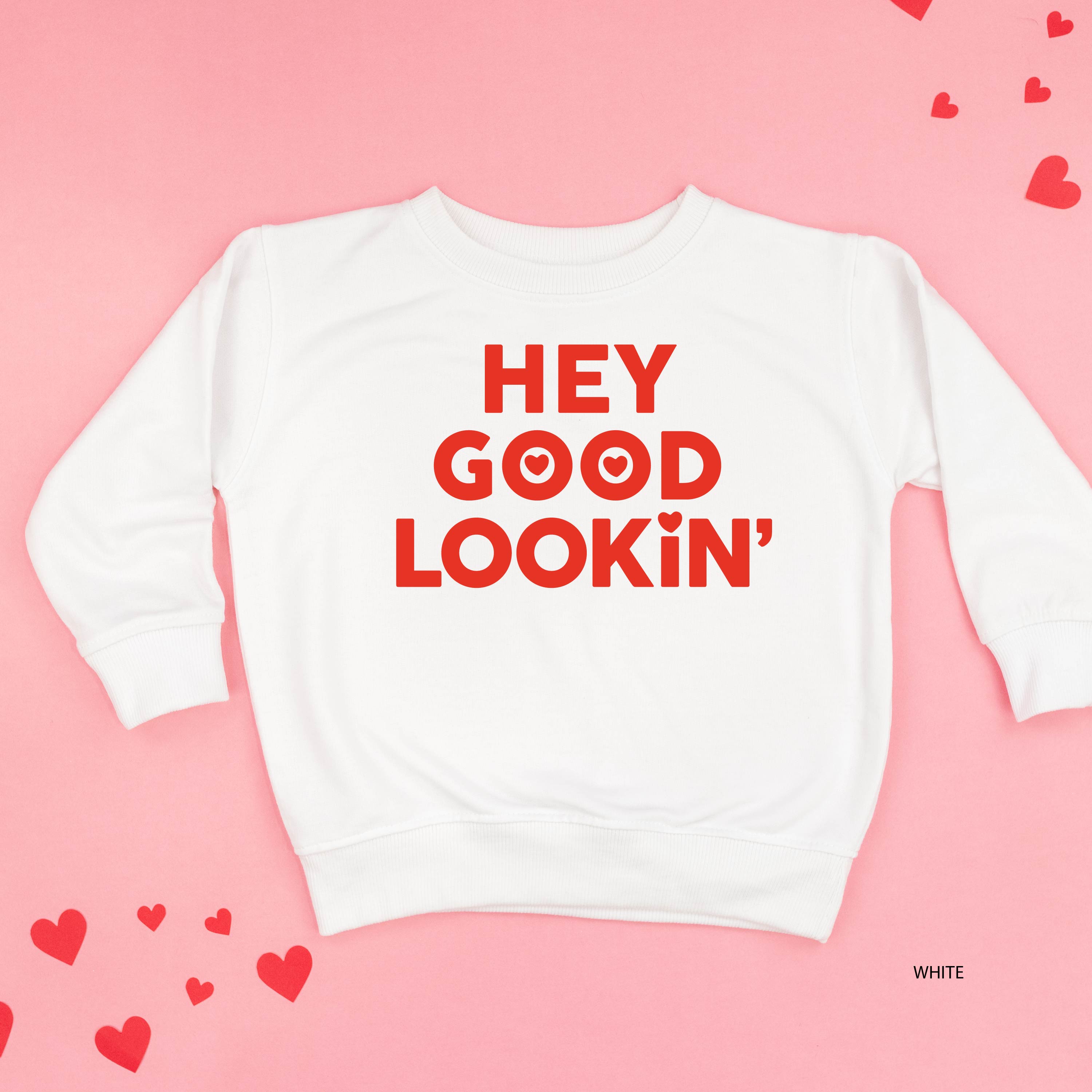 Hey Good Lookin' - Child Sweater Little Mama Shirt Shop