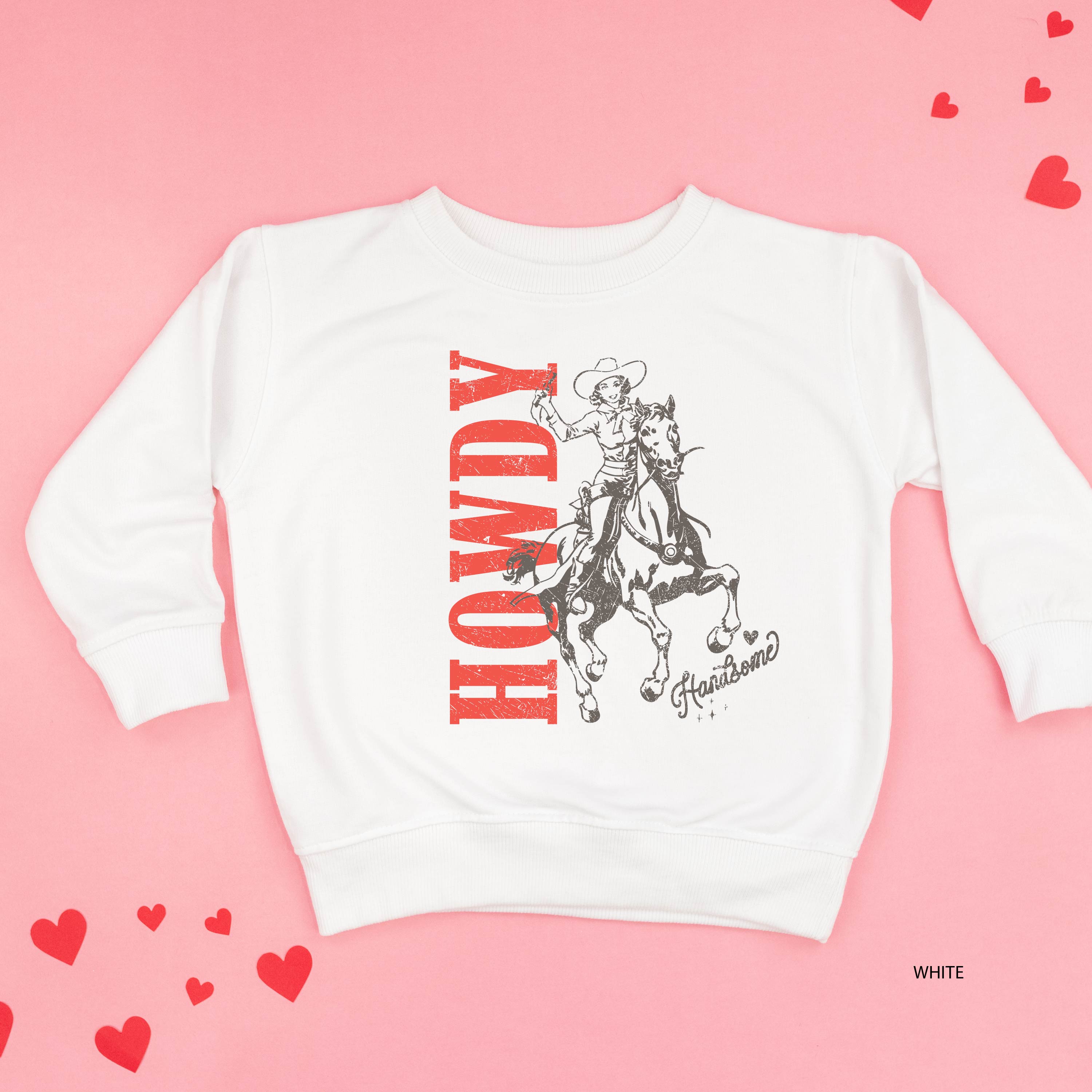 Howdy Handsome - Child Sweater Little Mama Shirt Shop