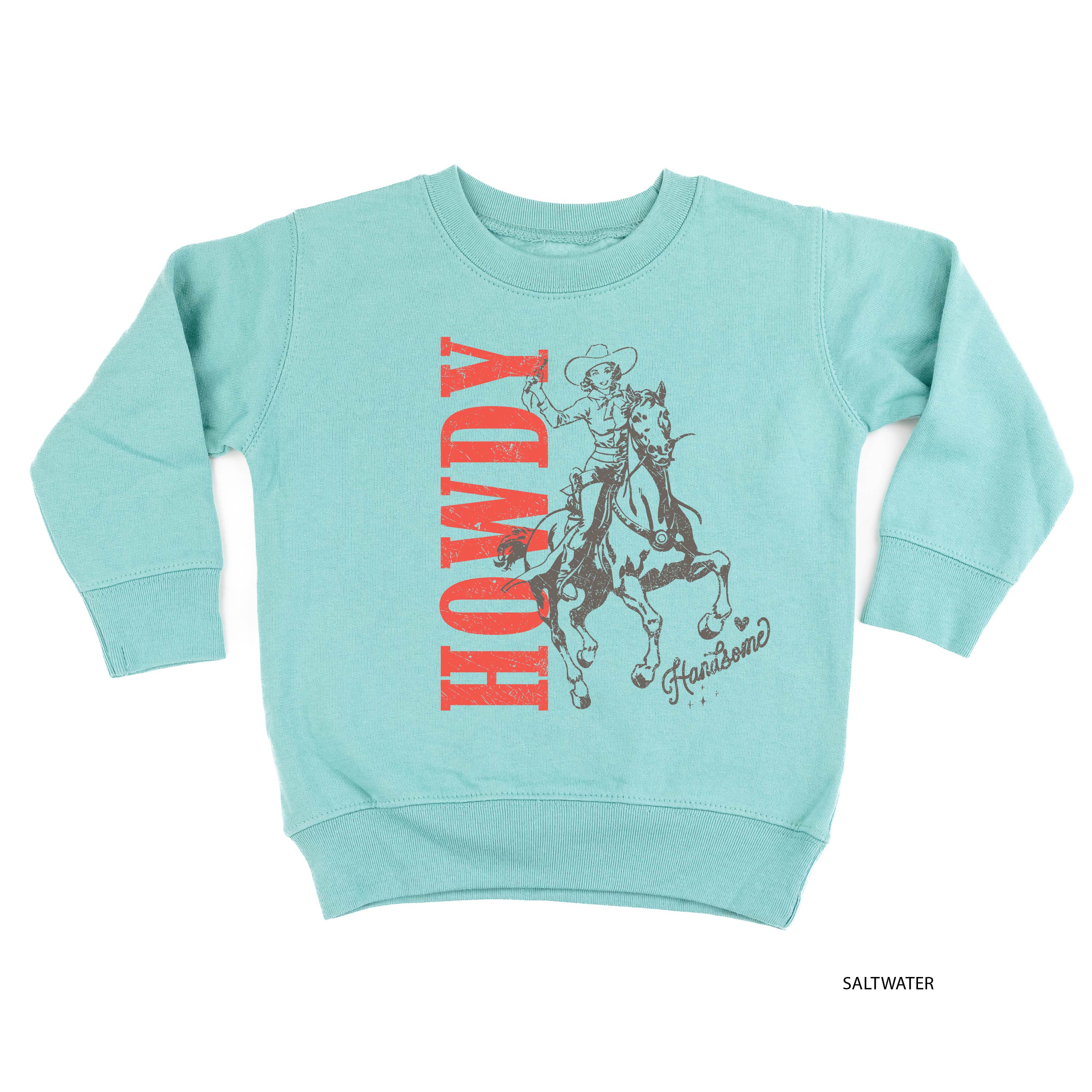 Howdy Handsome - Child Sweater Little Mama Shirt Shop