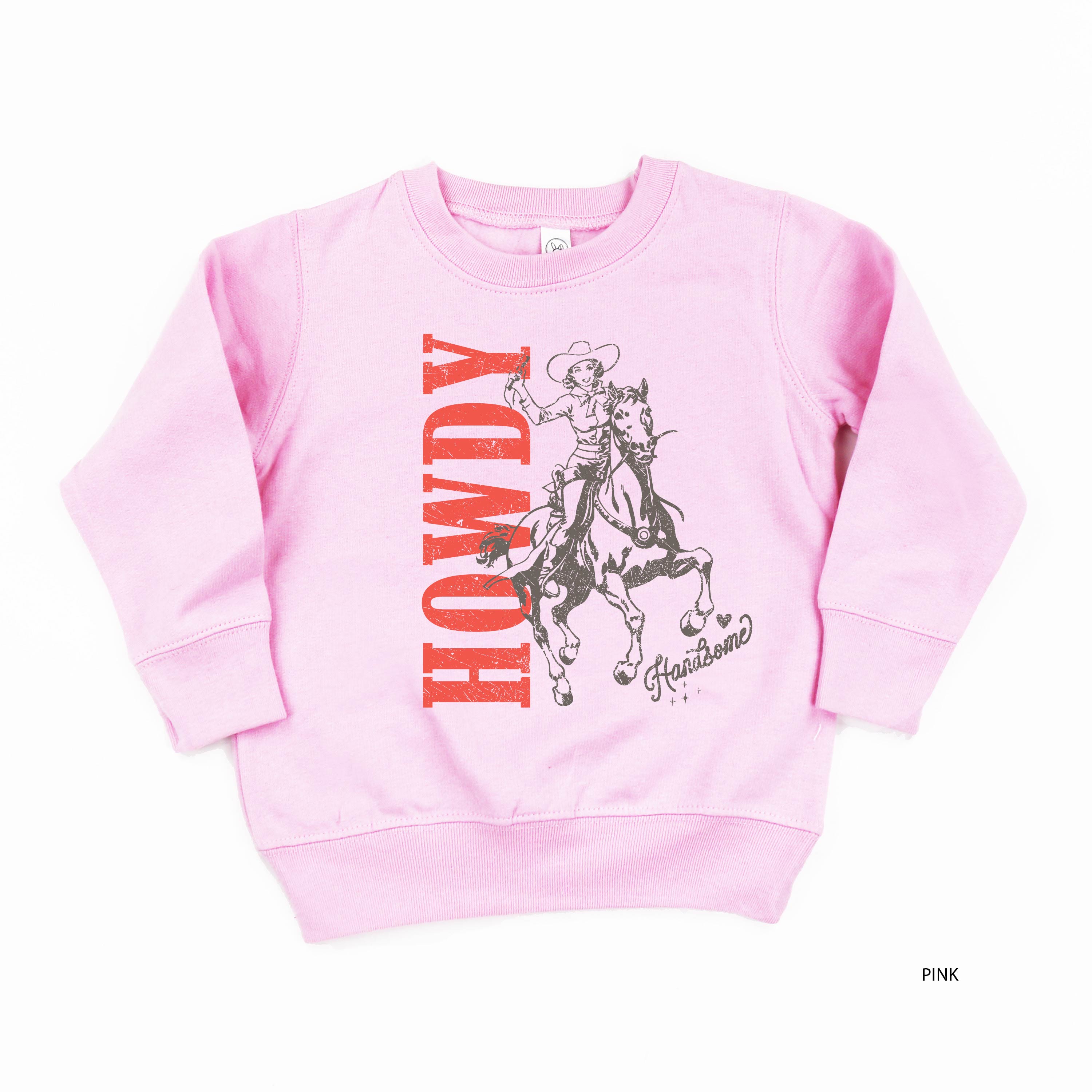Howdy Handsome - Child Sweater Little Mama Shirt Shop