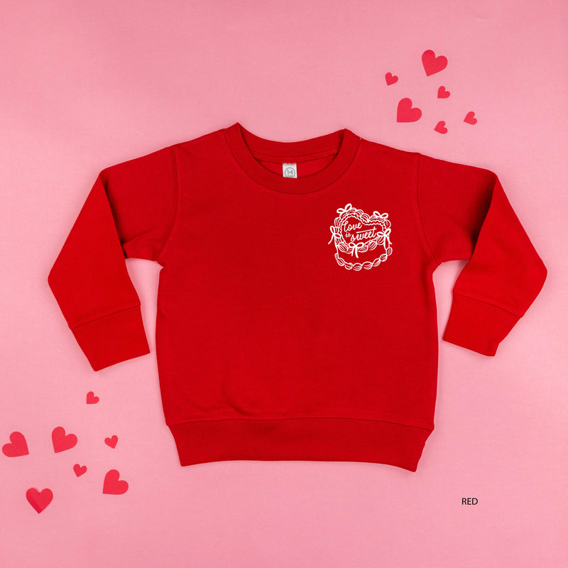 Love Is Sweet (pocket) - Child Sweater