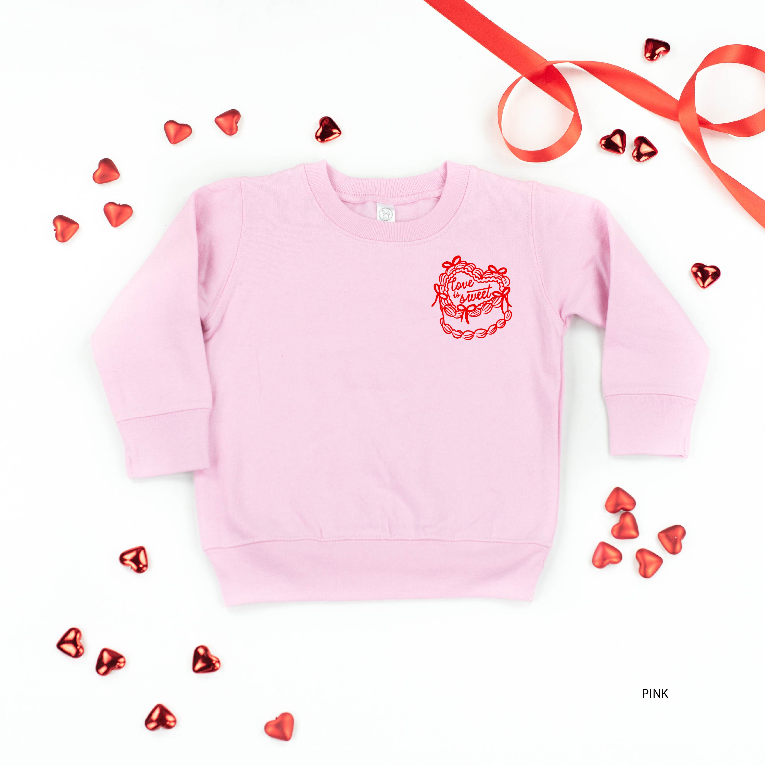 Love Is Sweet (pocket) - Child Sweater Little Mama Shirt Shop