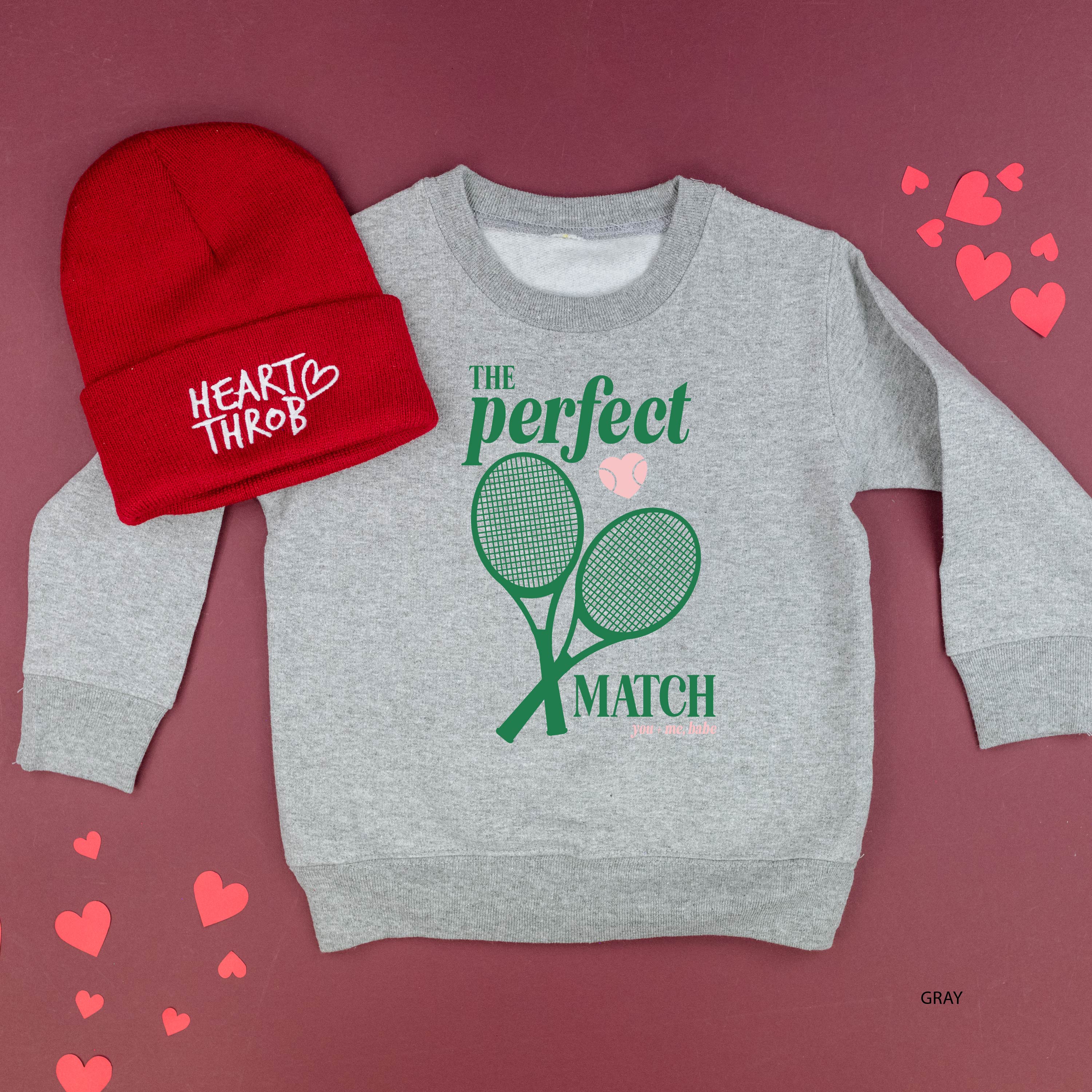 Tennis - The Perfect Match - Child Sweater Little Mama Shirt Shop