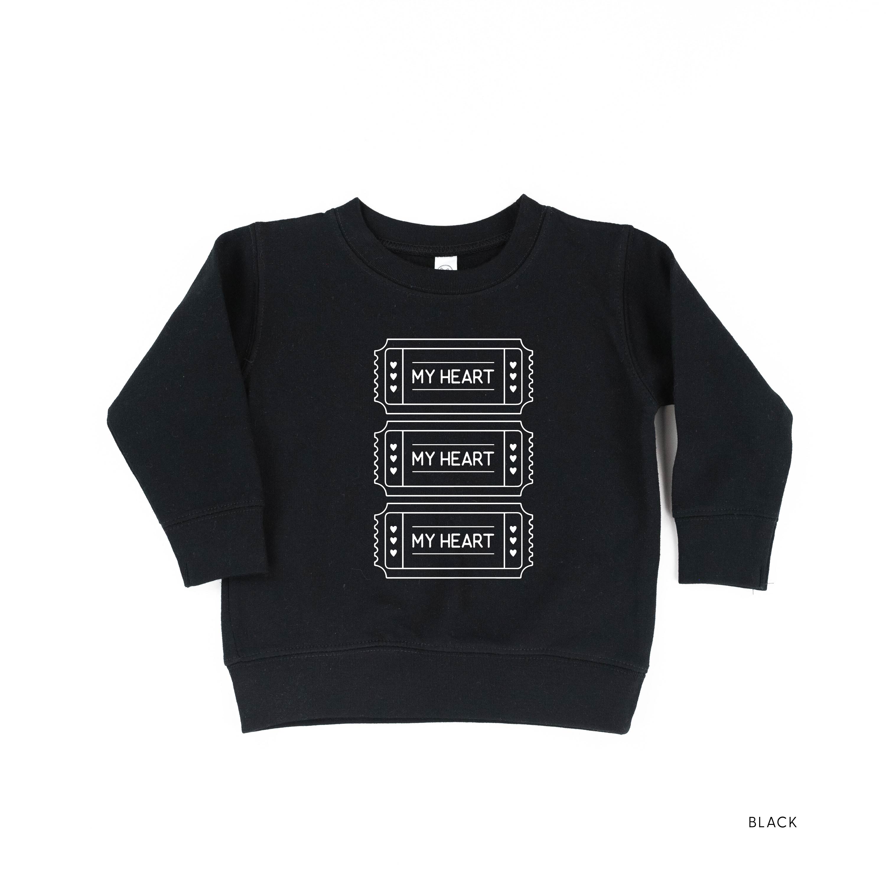 Ticket To My Heart - Child Sweater Little Mama Shirt Shop