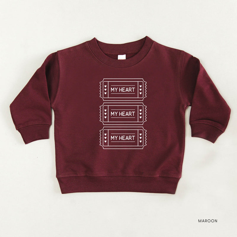 Ticket To My Heart - Child Sweater