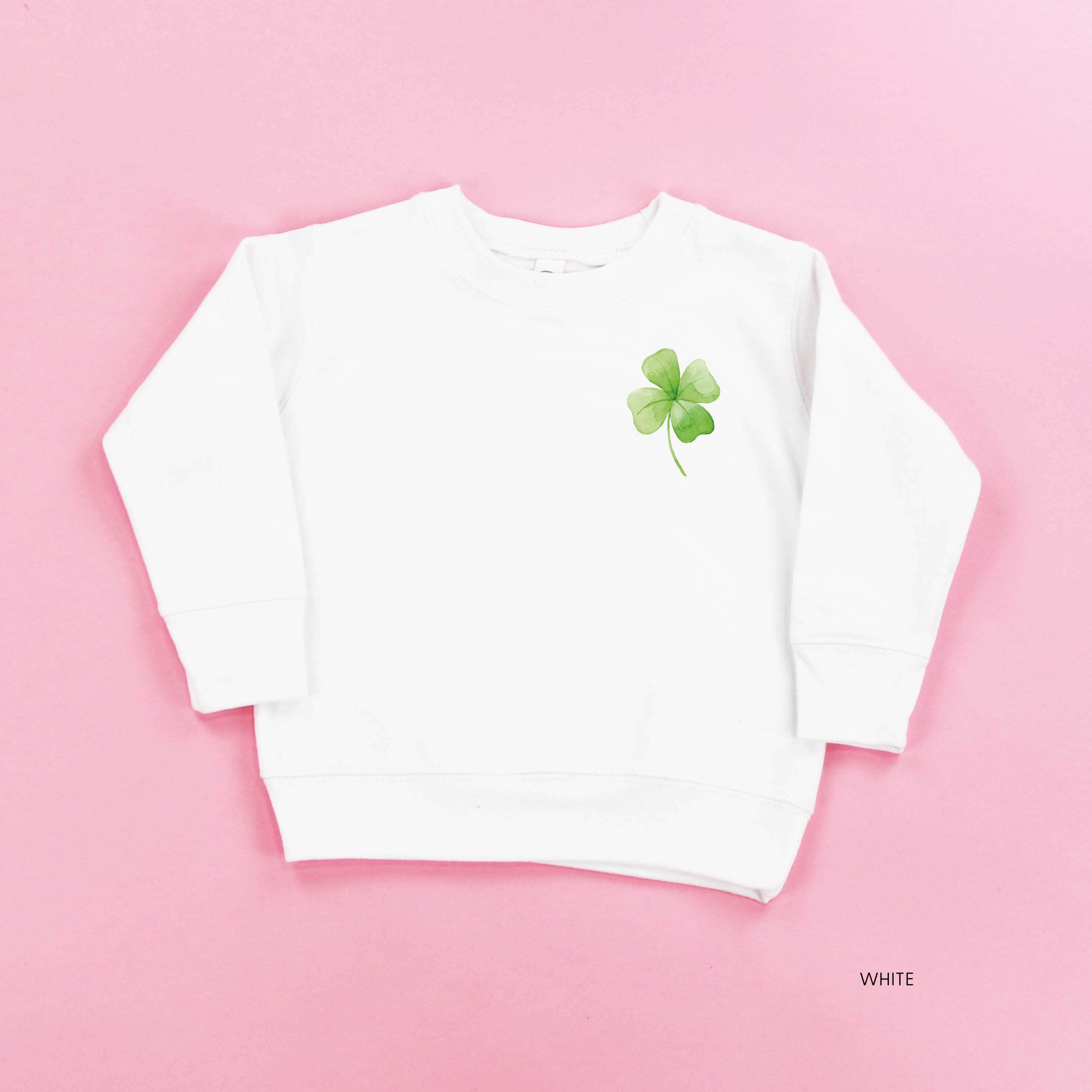 Watercolor Lucky You (pf&b) - Child Sweater Little Mama Shirt Shop