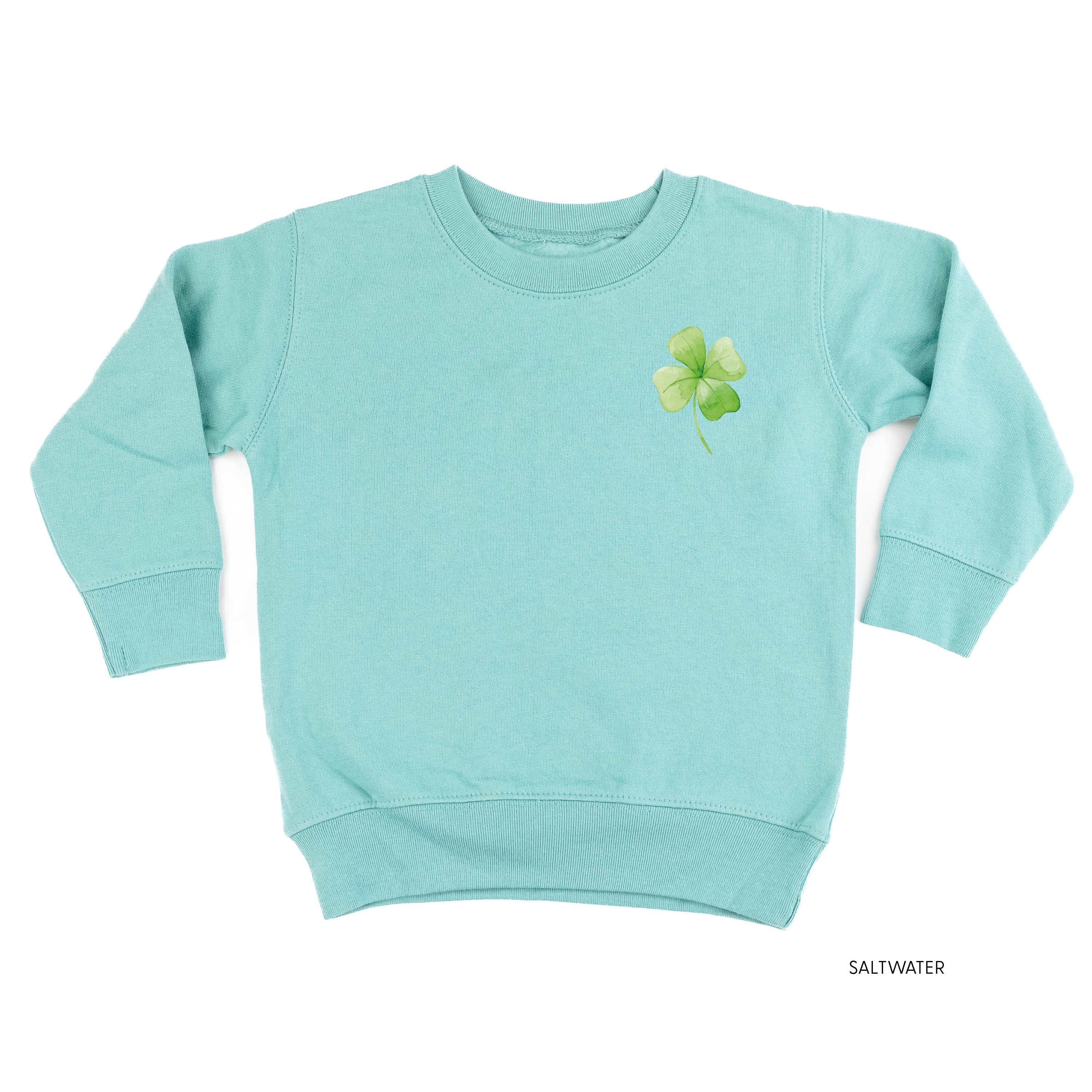 Watercolor Lucky You (pf&b) - Child Sweater Little Mama Shirt Shop