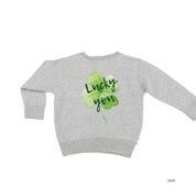 Watercolor Lucky You (pf&b) - Child Sweater Little Mama Shirt Shop