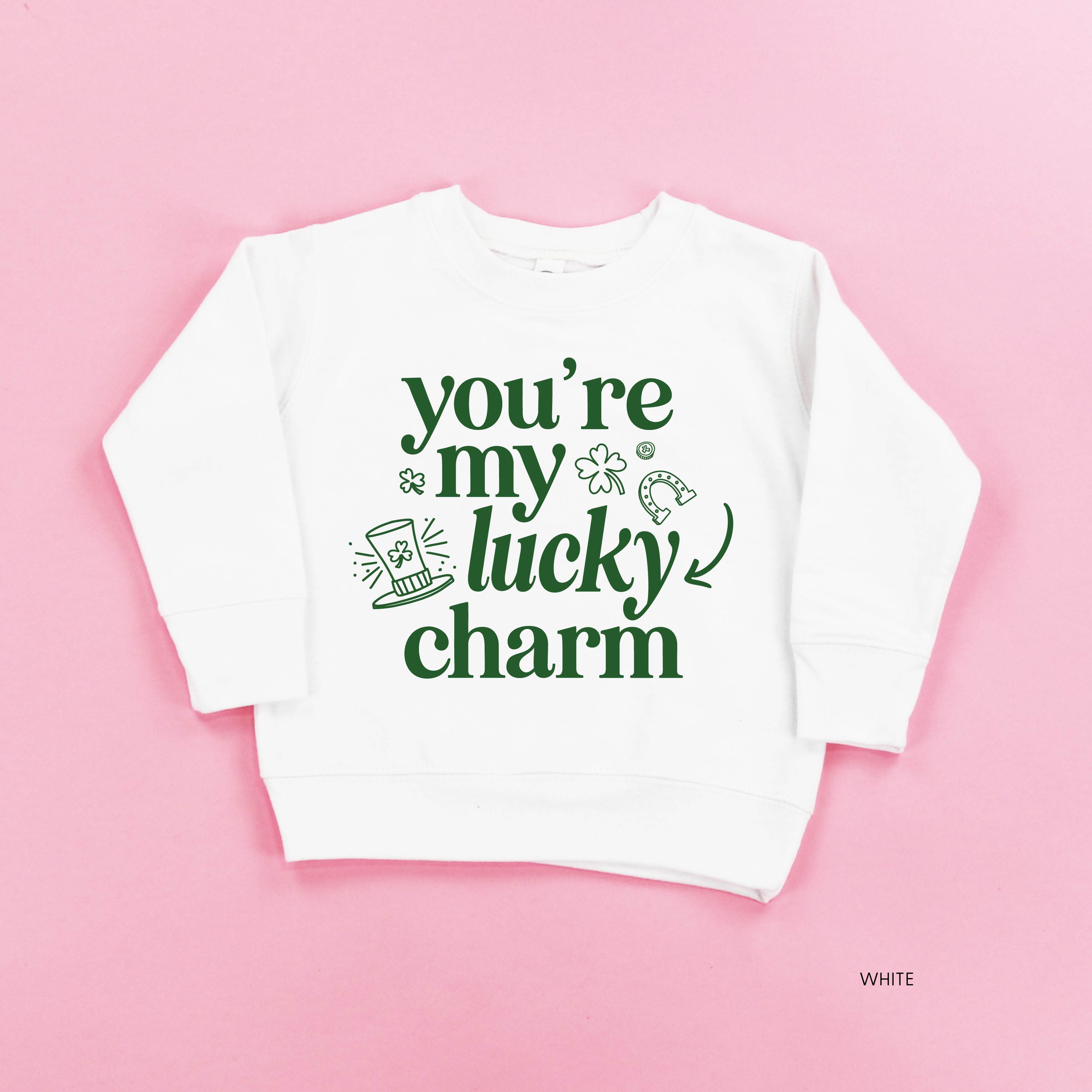 You're My Lucky Charm - Child Sweater Little Mama Shirt Shop