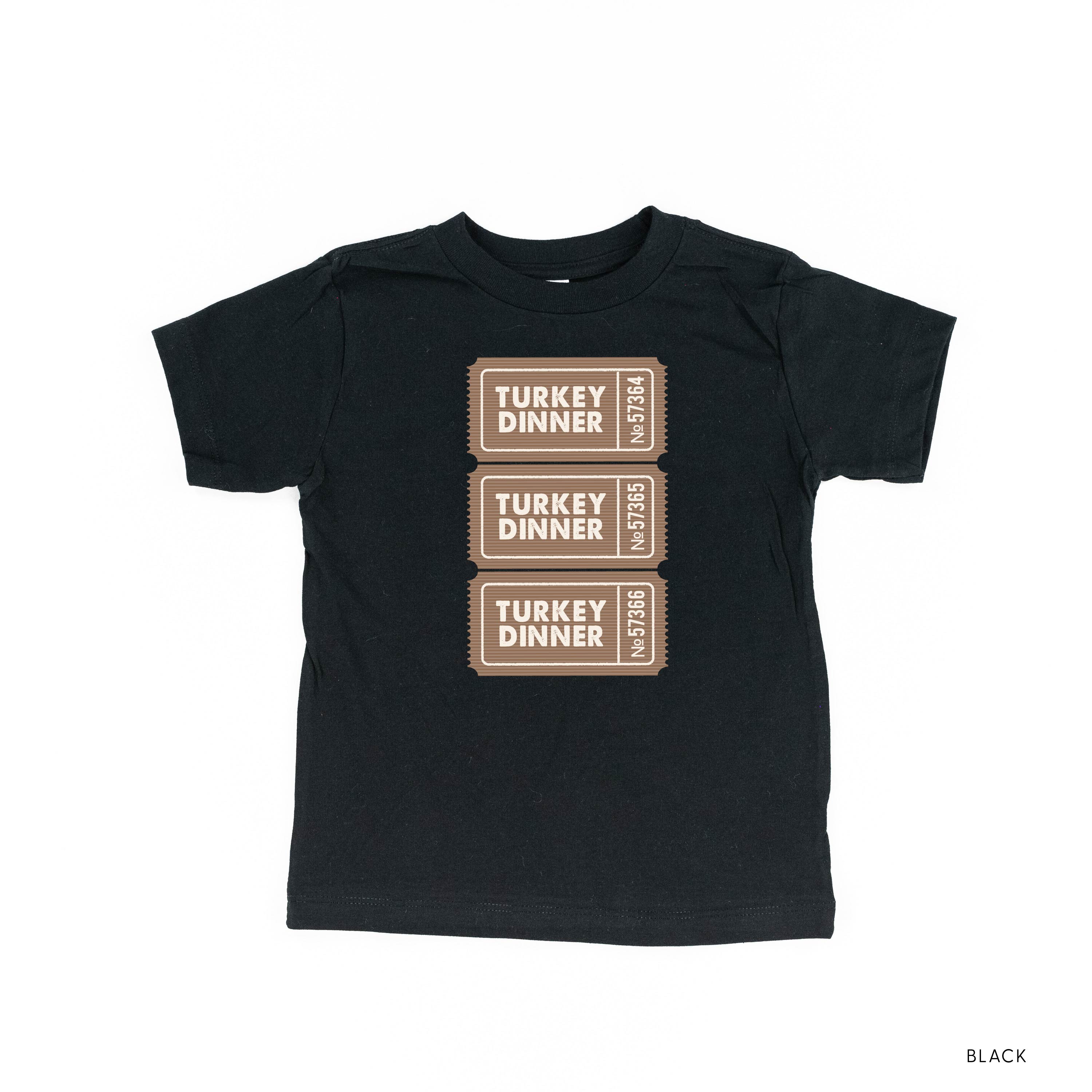 Turkey Dinner Tickets - Child Tee Little Mama Shirt Shop