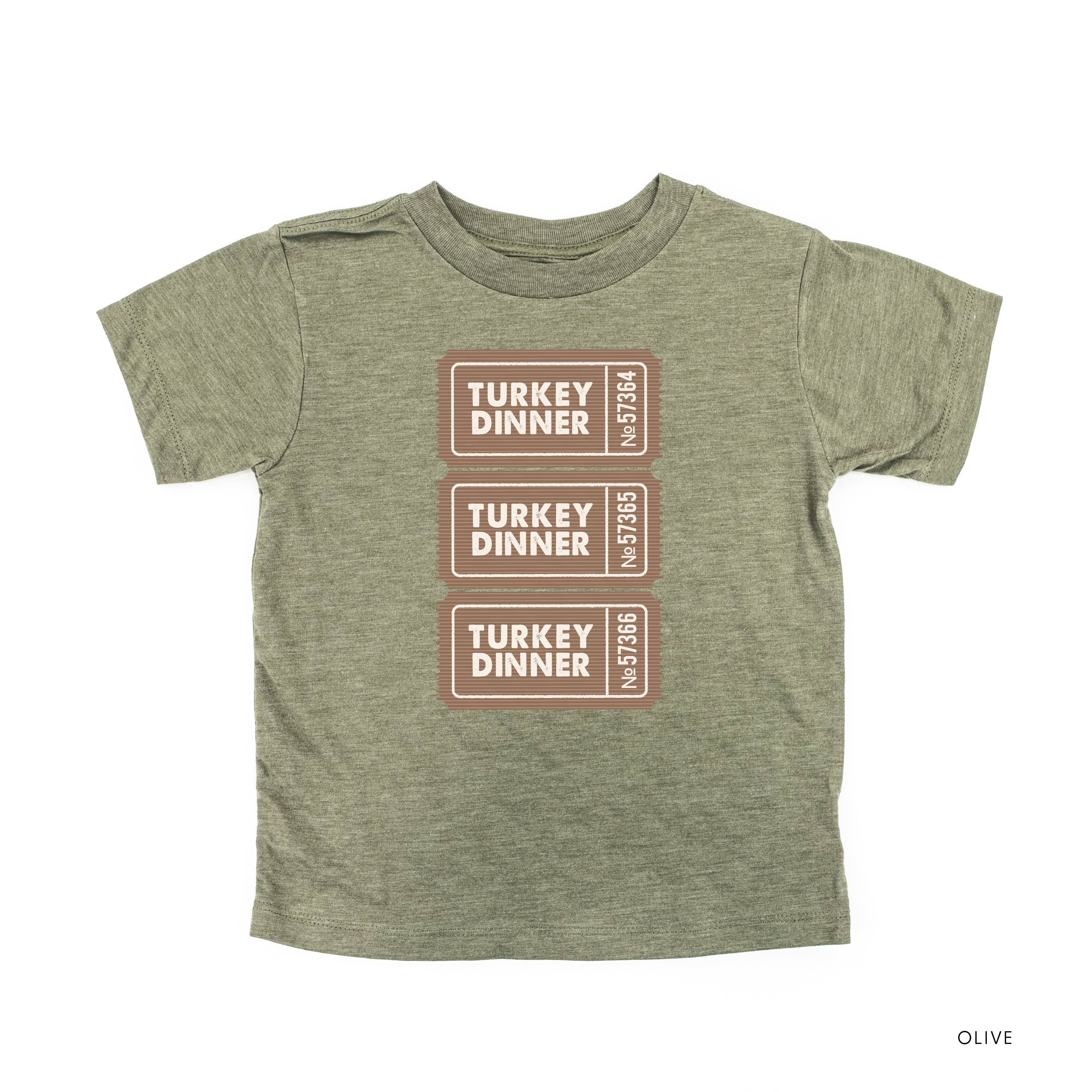 Turkey Dinner Tickets - Child Tee Little Mama Shirt Shop