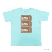 Turkey Dinner Tickets - Child Tee Little Mama Shirt Shop
